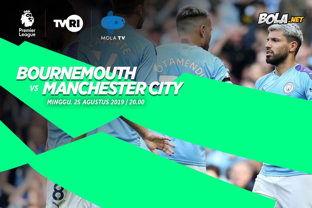 Prediksi Bournemouth vs Manchester City 25 Agustus 2019 Prediksi Bournemouth vs Manchester City 25 Agustus 2019