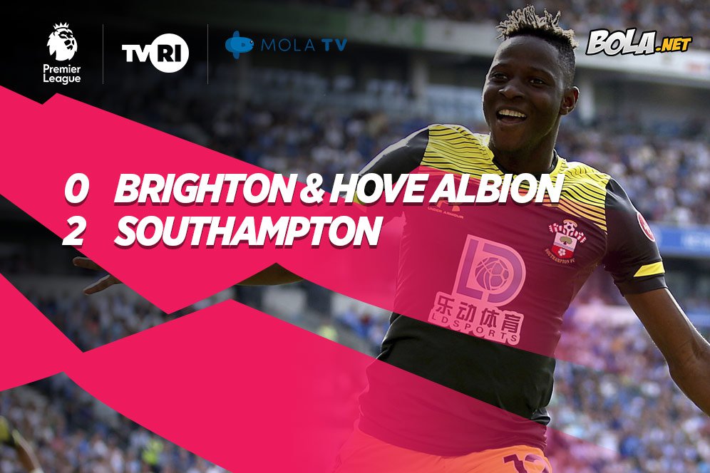 Hasil Pertandingan Brighton vs Southampton: Skor 0-2