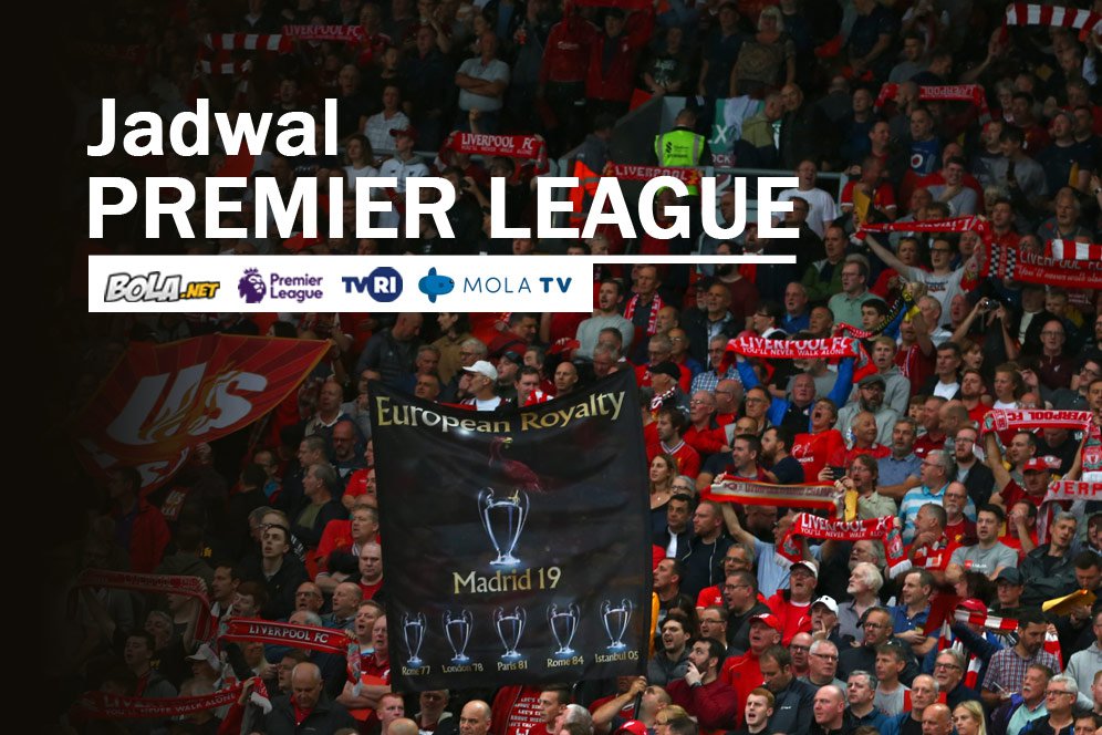 Jadwal Pekan ke-3 Premier League Akhir Pekan Ini di Mola TV dan TVRI
