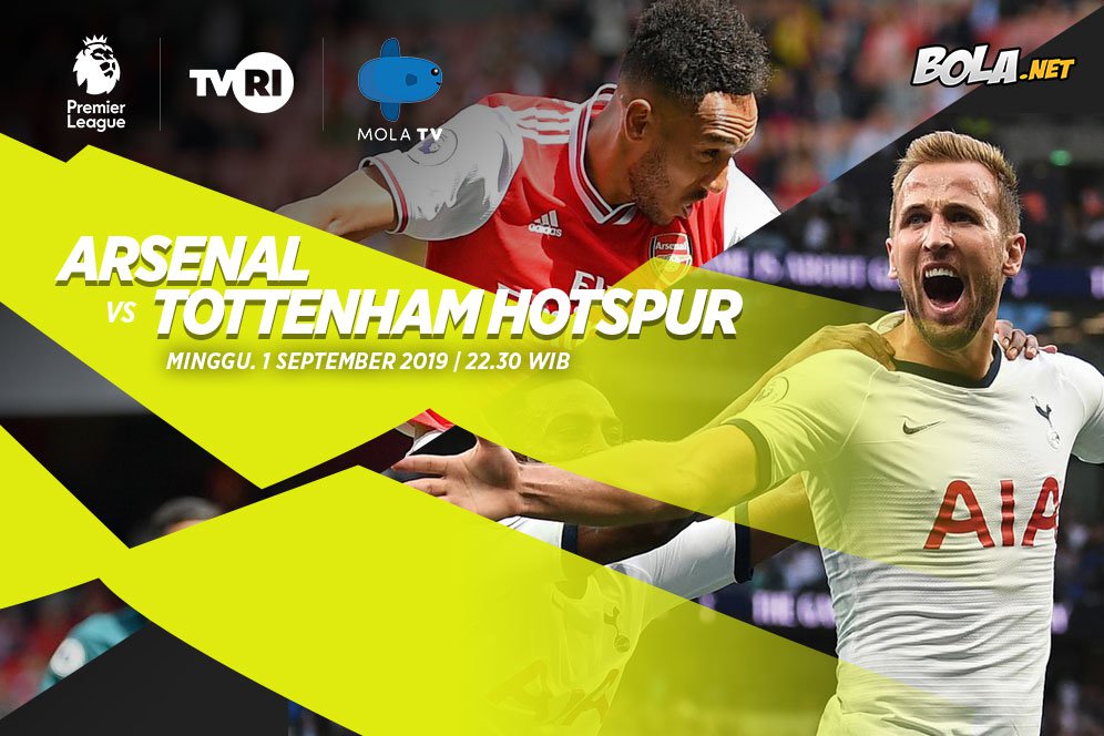 Prediksi Arsenal vs Tottenham Hotspur Minggu 1 September 2019 Prediksi Arsenal vs Tottenham Hotspur Minggu 1 September 2019
