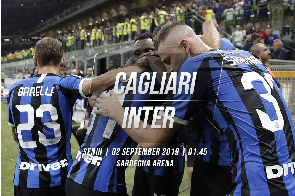 Prediksi Cagliari vs Inter Milan Senin 2 September 2019 Prediksi Cagliari vs Inter Milan Senin 2 September 2019