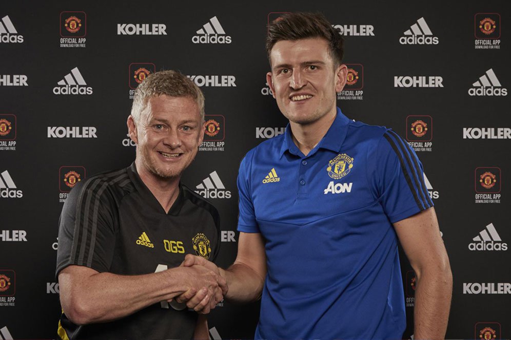 Harry Maguire Datang, Solskjaer Girang Bukan Kepalang