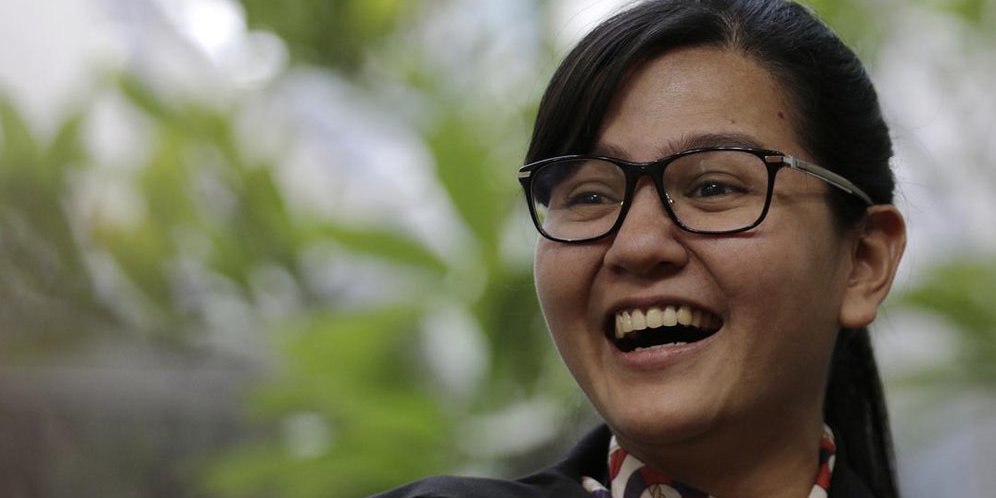 Sekjen PSSI, Ratu Tisha (c) Bola.com/Yoppy Renato