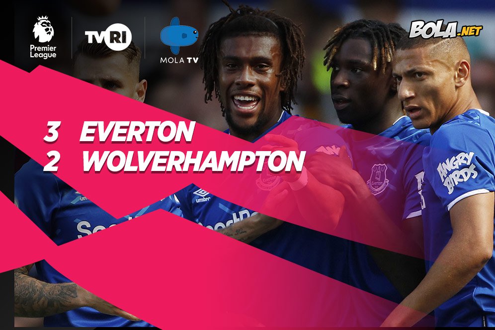 Hasil Pertandingan Everton vs Wolverhampton: Skor 3-2 Hasil Pertandingan Everton vs Wolverhampton: Skor 3-2