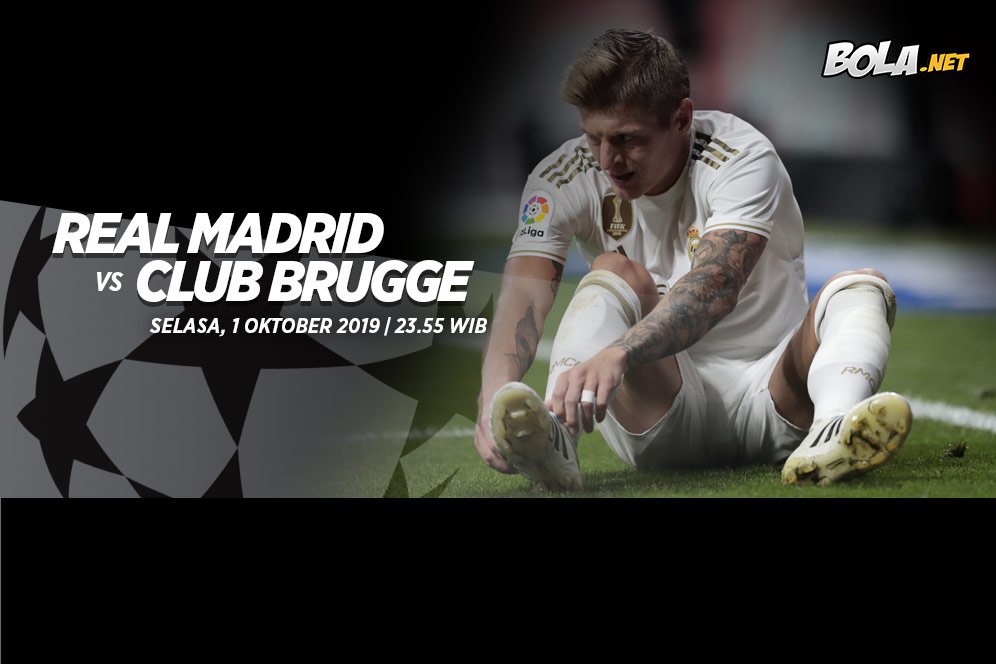 Prediksi Real Madrid vs Club Brugge 1 Oktober 2019 Prediksi Real Madrid vs Club Brugge 1 Oktober 2019