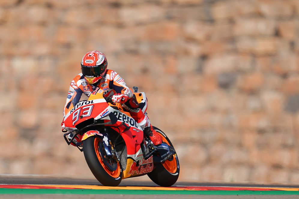 Hasil FP4 MotoGP Aragon: Marquez Tercepat, Diikuti Vinales-Quartararo Hasil FP4 MotoGP Aragon: Marquez Tercepat, Diikuti Vinales-Quartararo