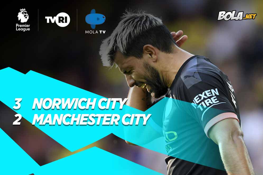 Hasil Pertandingan Norwich City vs Manchester City: Skor 3-2 Hasil Pertandingan Norwich City vs Manchester City: Skor 3-2