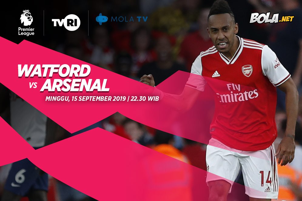 Data dan Fakta Premier League: Watford vs Arsenal Data dan Fakta Premier League: Watford vs Arsenal