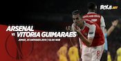 Live Streaming Arsenal vs Vitoria Guimaraes di Vidio Live Streaming Arsenal vs Vitoria Guimaraes di Vidio