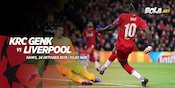 Live Streaming KRC Genk vs Liverpool di Vidio