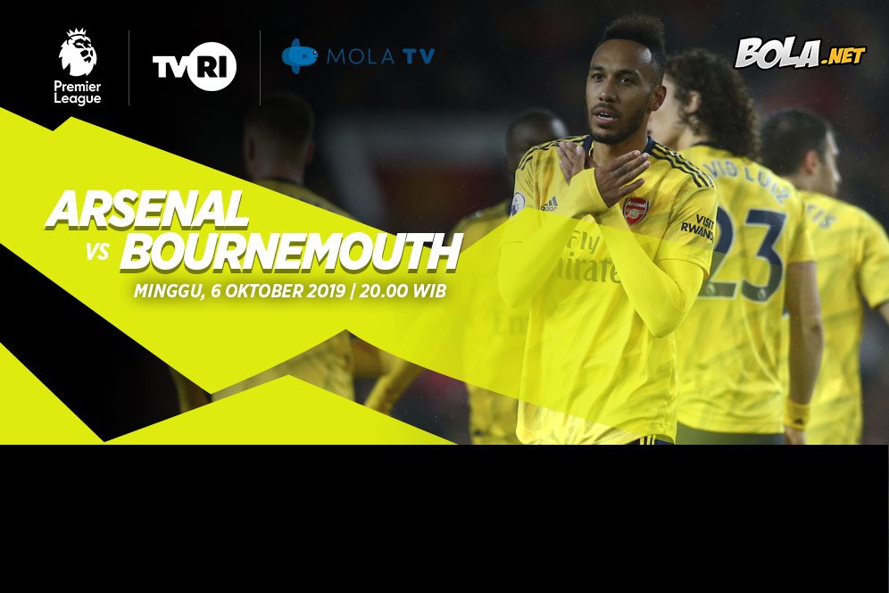 Data dan Fakta Premier League: Arsenal vs Bournemouth Data dan Fakta Premier League: Arsenal vs Bournemouth