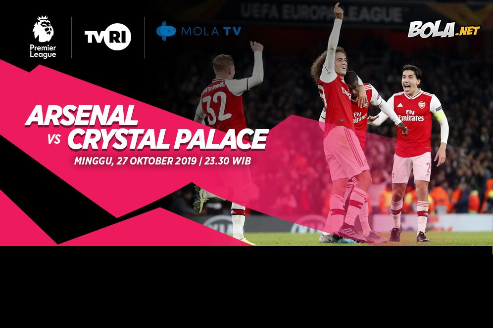 Data dan Fakta Premier League: Arsenal vs Crystal Palace Data dan Fakta Premier League: Arsenal vs Crystal Palace