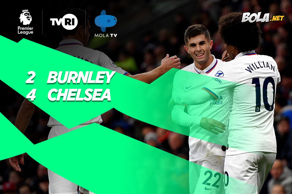 Hasil Pertandingan Burnley vs Chelsea: Skor 2-4 Hasil Pertandingan Burnley vs Chelsea: Skor 2-4