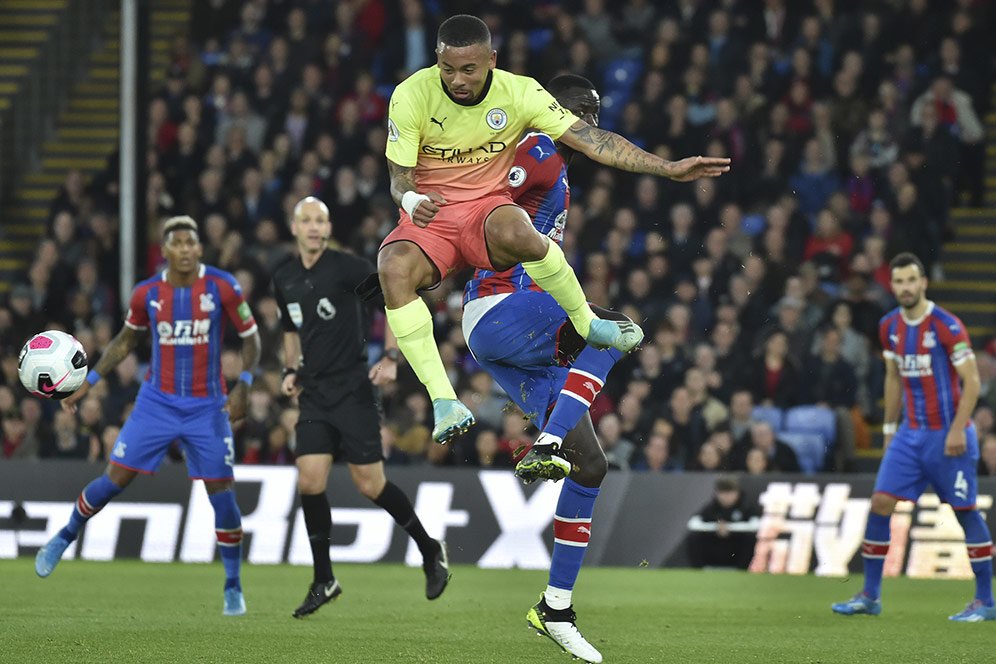 Statistik Laga Crystal Palace vs Man City: Serba 50+ dari Gabriel Jesus Statistik Laga Crystal Palace vs Man City: Serba 50+ dari Gabriel Jesus