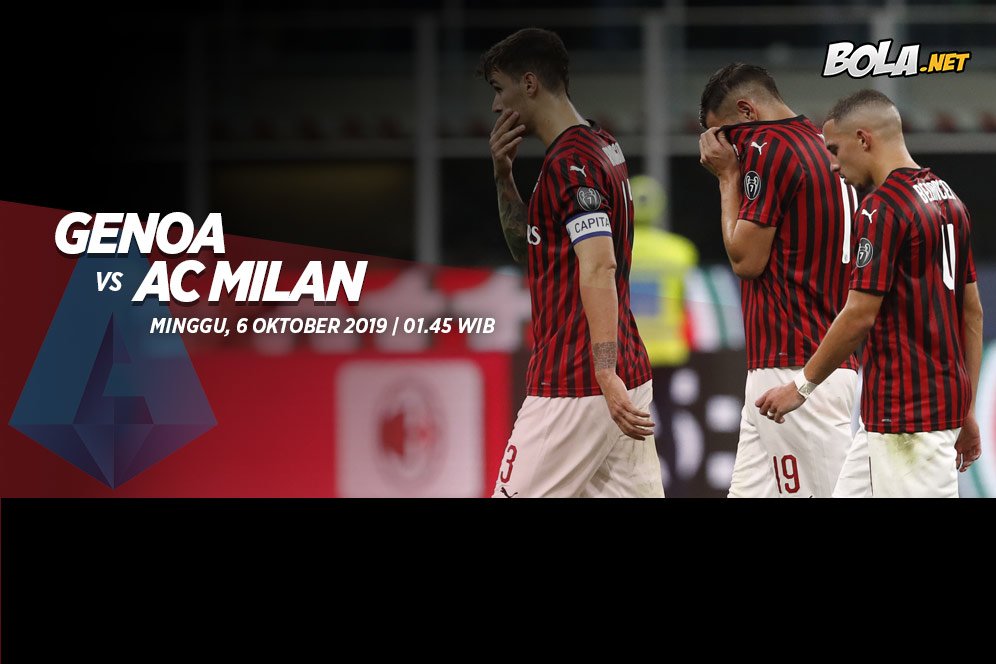 Prediksi Genoa vs AC Milan 6 Oktober 2019 Prediksi Genoa vs AC Milan 6 Oktober 2019