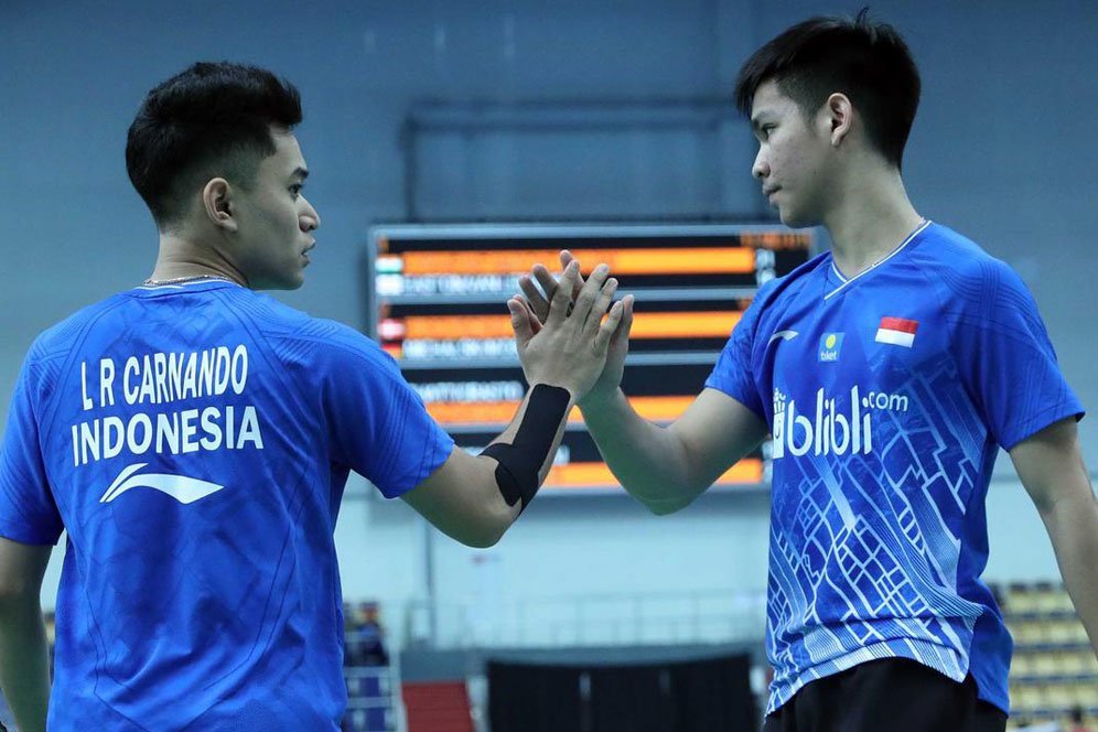 Gilas Inggris, Leo Rolly/Daniel Marthin Lolos ke Semifinal Thailand Terbuka 2021