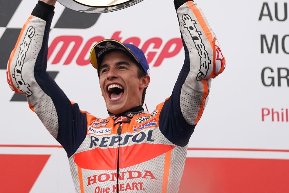 Marc Marquez Target Pecahkan Rekor Kemenangan Rossi-Agostini Marc Marquez Target Pecahkan Rekor Kemenangan Rossi-Agostini