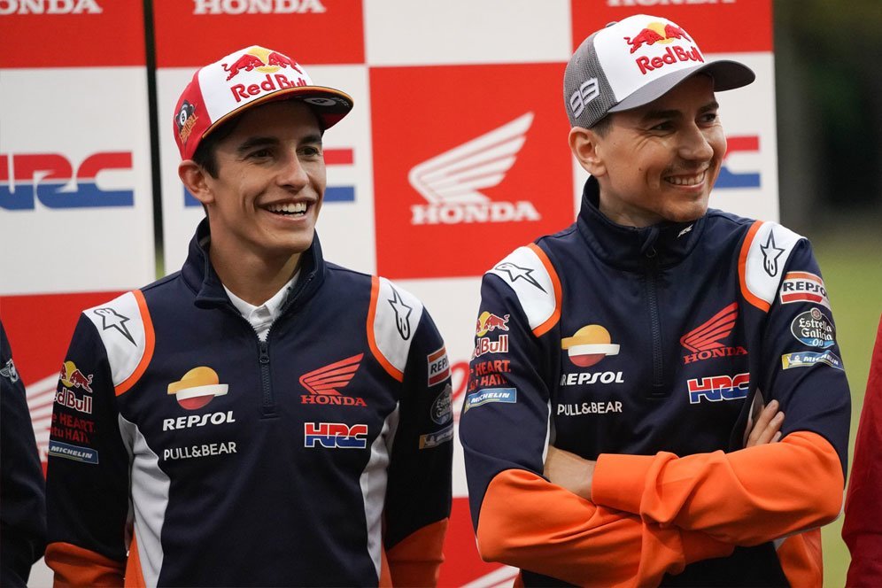 Marc Marquez Heran Lihat Performa Jeblok Jorge Lorenzo Marc Marquez Heran Lihat Performa Jeblok Jorge Lorenzo