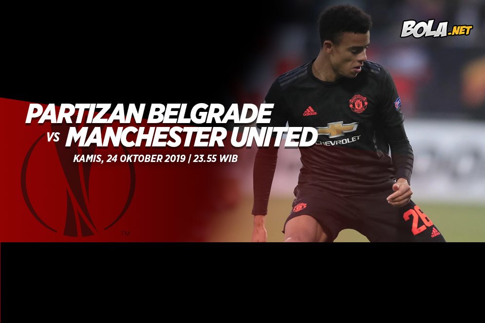 Live Streaming Partizan Belgrade vs Manchester United di Vidio