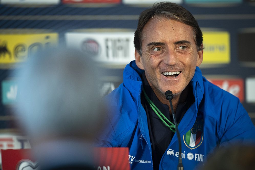Euro 2020, Mancini Berharap Musuh Remehkan Italia Euro 2020, Mancini Berharap Musuh Remehkan Italia