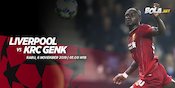 Live Streaming Liverpool vs KRC Genk di Vidio