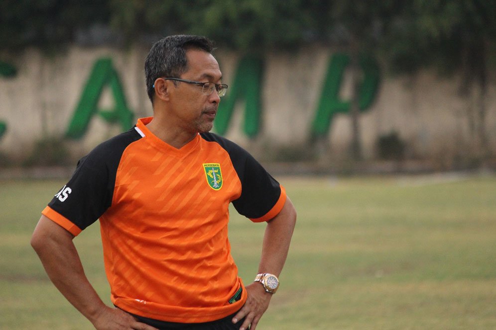 Harapan Aji Santoso Usai Persebaya Gelar Tes Swab Harapan Aji Santoso Usai Persebaya Gelar Tes Swab