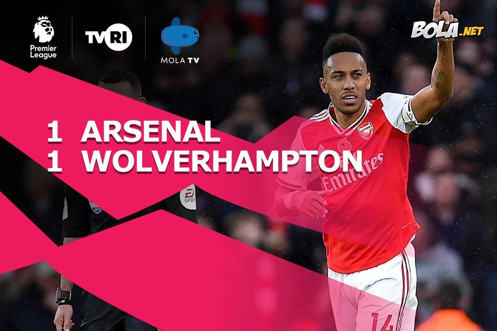 Hasil Pertandingan Arsenal vs Wolverhampton: Skor 1-1 Hasil Pertandingan Arsenal vs Wolverhampton: Skor 1-1