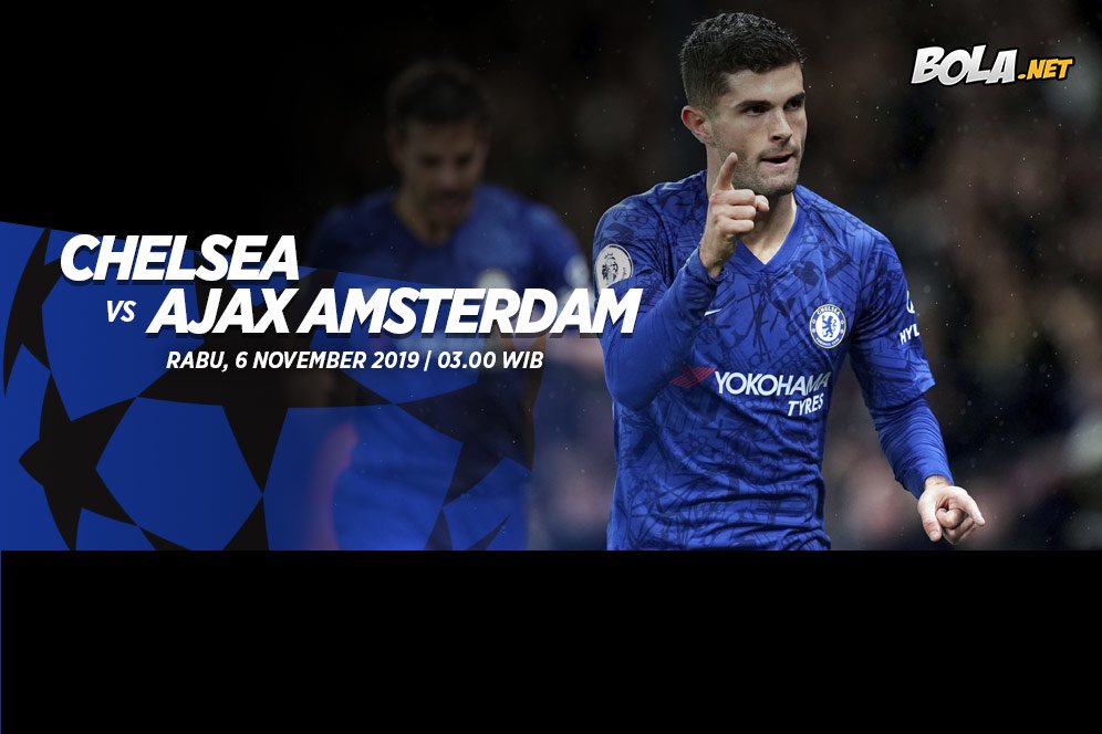 Jadwal Siaran Langsung Chelsea vs Ajax di SCTV Jadwal Siaran Langsung Chelsea vs Ajax di SCTV