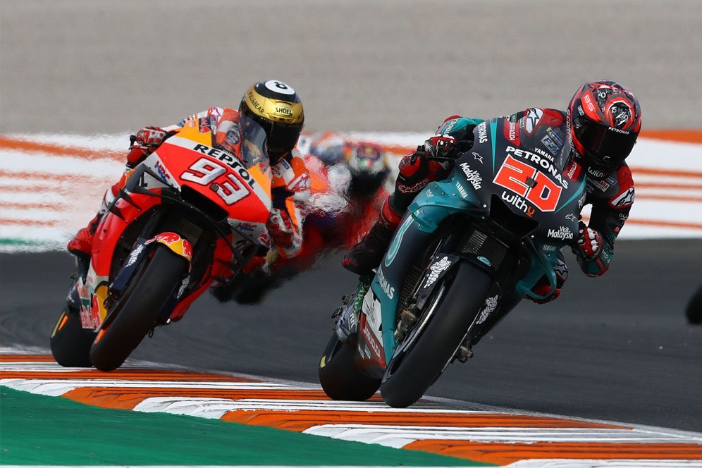 Quartararo Belum Siap Tantang Marquez Rebutkan Gelar Dunia Quartararo Belum Siap Tantang Marquez Rebutkan Gelar Dunia
