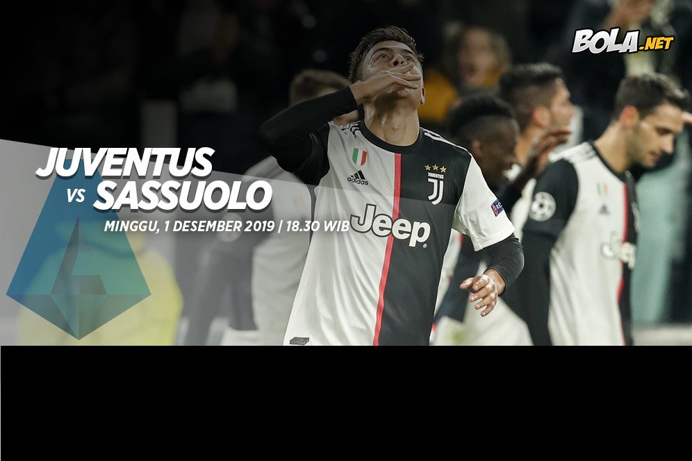 Data dan Fakta Serie A: Juventus vs Sassuolo Data dan Fakta Serie A: Juventus vs Sassuolo