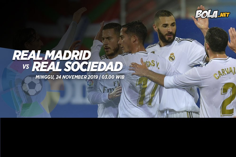 Prediksi Real Madrid vs Real Sociedad 24 November 2019 Prediksi Real Madrid vs Real Sociedad 24 November 2019