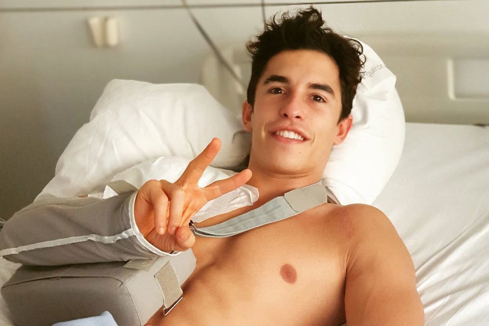 Marc Marquez Diizinkan Pulang dari Rumah Sakit Lebih Cepat