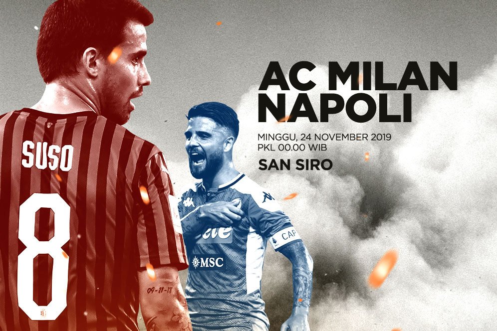 Prediksi AC Milan vs Napoli 24 November 2019 Prediksi AC Milan vs Napoli 24 November 2019