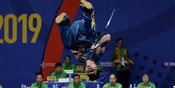 Cedera, Harris Horatius Rebut Perak Wushu di SEA Games 2019 Cedera, Harris Horatius Rebut Perak Wushu di SEA Games 2019