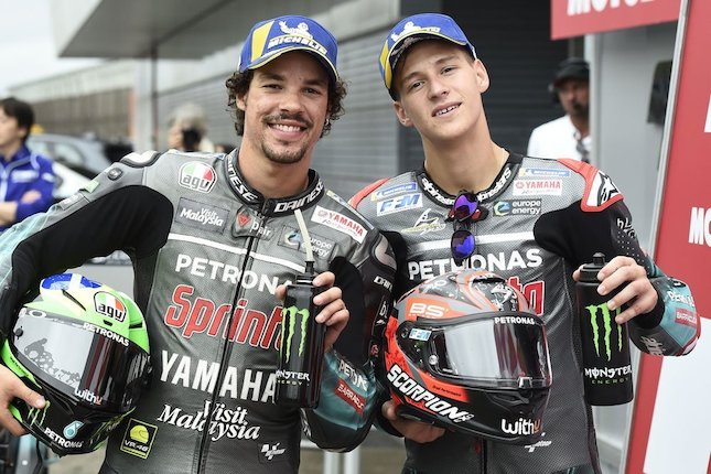 Fabio Quartararo #20 - Franco Morbidelli #21 Fabio Quartararo #20 - Franco Morbidelli #21