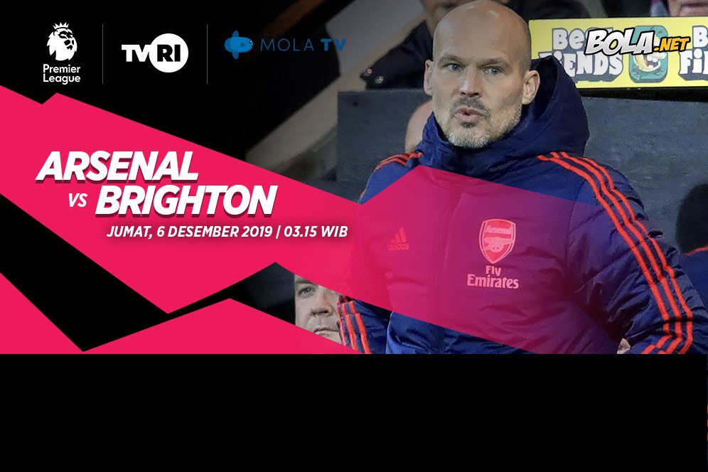 Data dan Fakta Premier League: Arsenal vs Brighton Data dan Fakta Premier League: Arsenal vs Brighton