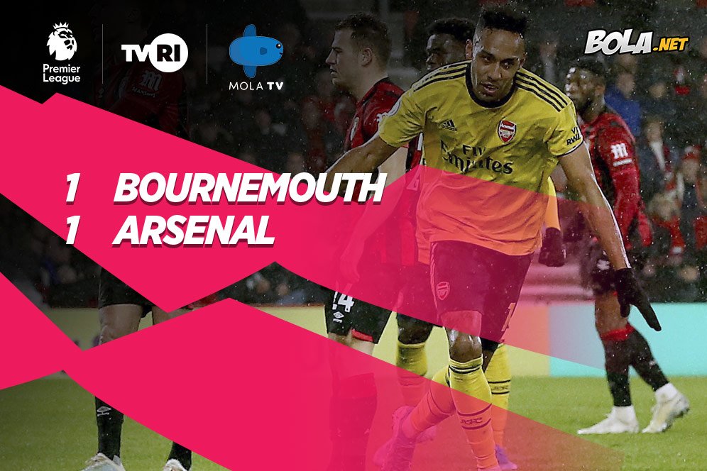Hasil Pertandingan Bournemouth vs Arsenal: Skor 1-1 Hasil Pertandingan Bournemouth vs Arsenal: Skor 1-1