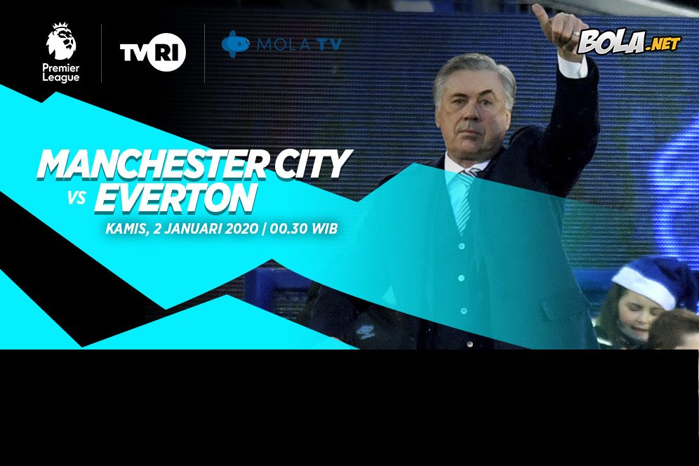 Data dan Fakta Premier League: Manchester City vs Everton Data dan Fakta Premier League: Manchester City vs Everton