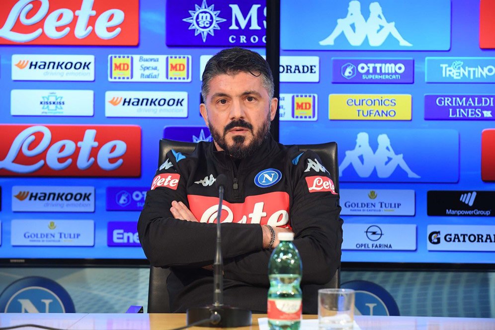 Hasil Liga Italia: Napoli Imbang, Gattuso Dipecat