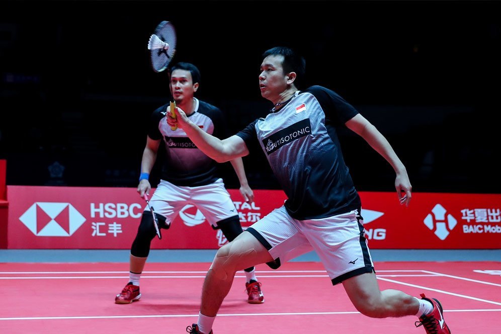 Kalah, Ahsan/Hendra Duduki Runner Up Grup B BWF World Tour Finals 2019