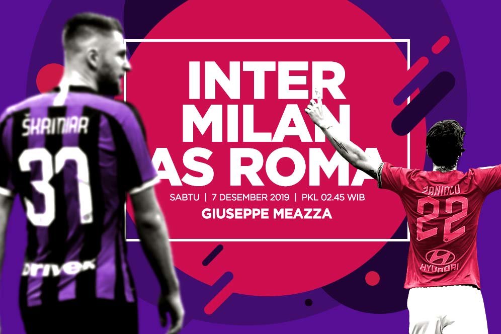 Jadwal Serie A Pekan 15, Termasuk Inter Milan vs AS Roma Jadwal Serie A Pekan 15, Termasuk Inter Milan vs AS Roma