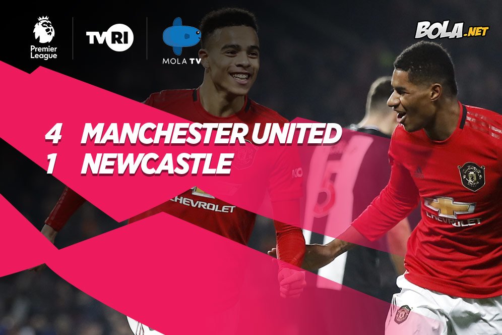 Hasil Pertandingan Manchester United vs Newcastle: Skor 4-1 Hasil Pertandingan Manchester United vs Newcastle: Skor 4-1