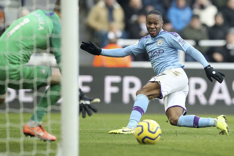Statistik Laga Newcastle vs Man City: Raheem Sterling Sedang Tajam