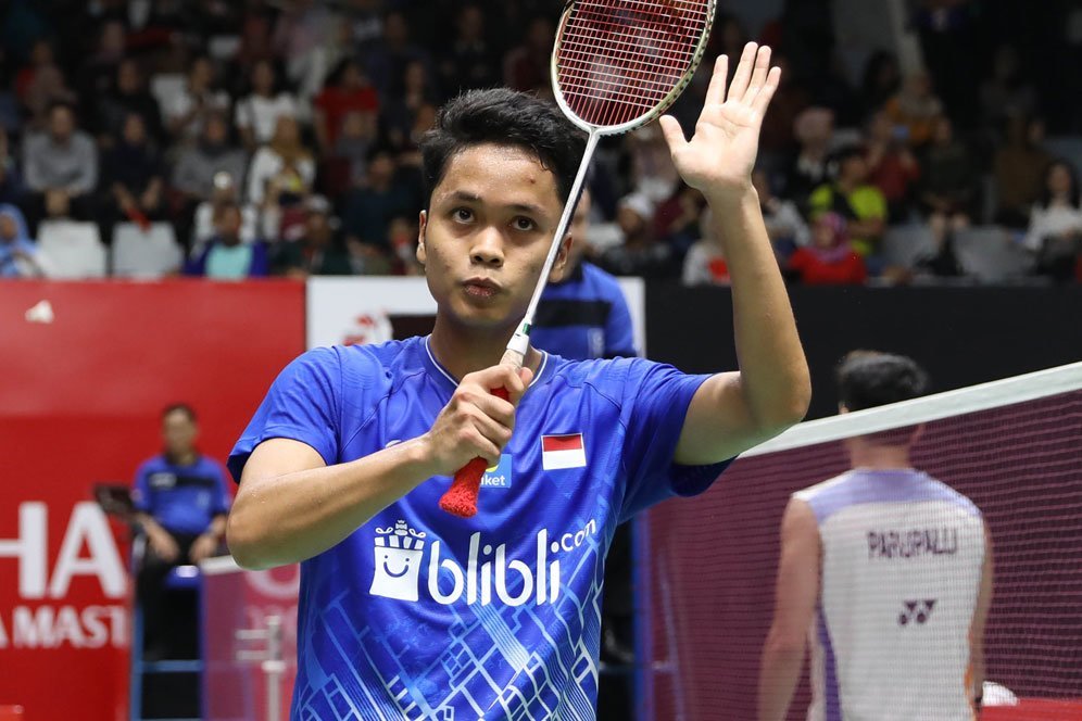 Singkirkan Tommy, Anthony Ginting ke Perempat Final Indonesia Masters 2020 Singkirkan Tommy, Anthony Ginting ke Perempat Final Indonesia Masters 2020