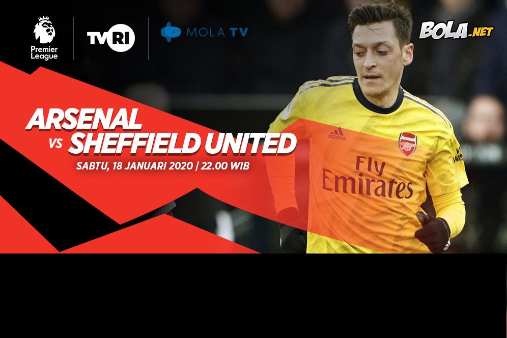 Data dan Fakta Premier League: Arsenal vs Sheffield United Data dan Fakta Premier League: Arsenal vs Sheffield United