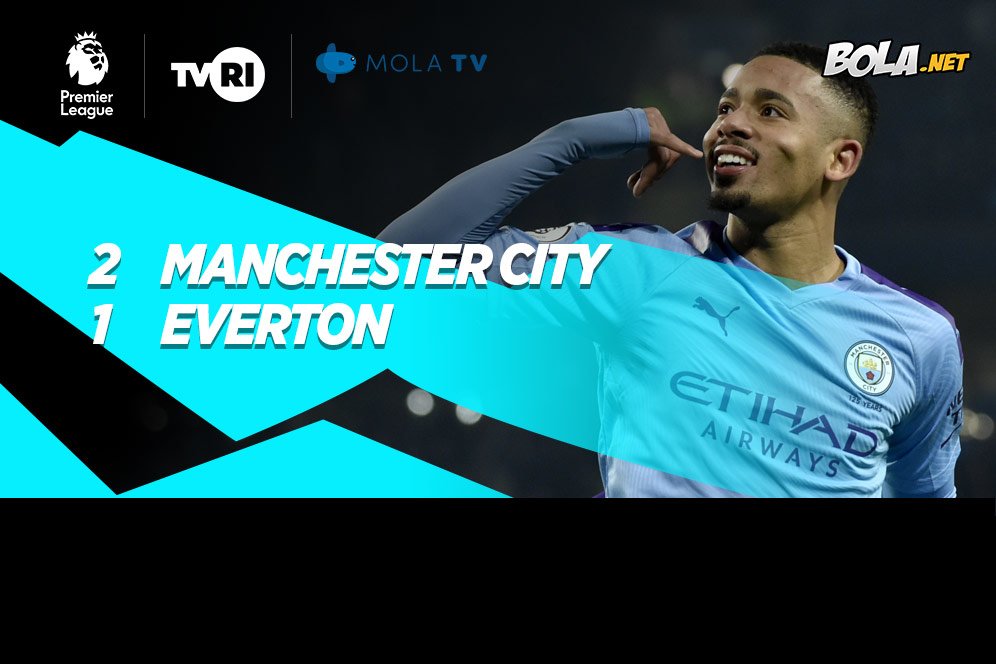 Hasil Pertandingan Manchester City vs Everton: Skor 2-1 Hasil Pertandingan Manchester City vs Everton: Skor 2-1