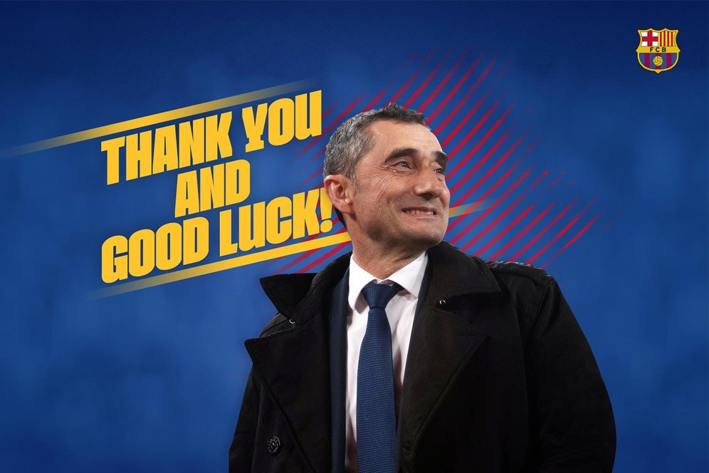 Barca Pecat Ernesto Valverde, Reaksi Netizen Justru Penuh Bahagia Barca Pecat Ernesto Valverde, Reaksi Netizen Justru Penuh Bahagia