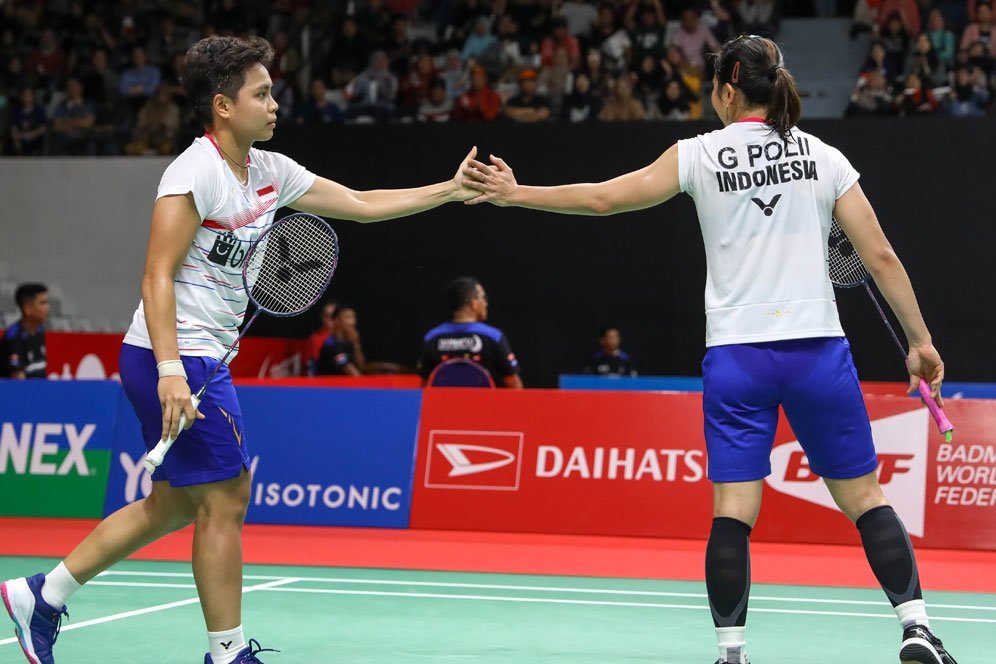 Opini Greysia Usai Apriyani Main Rangkap di Indonesia Masters 2020 Opini Greysia Usai Apriyani Main Rangkap di Indonesia Masters 2020