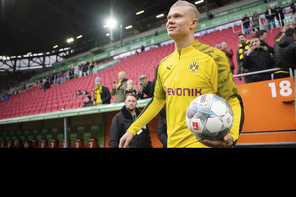 Mino Raiola Buka Peluang Erling Haaland Pindah ke Inggris Mino Raiola Buka Peluang Erling Haaland Pindah ke Inggris