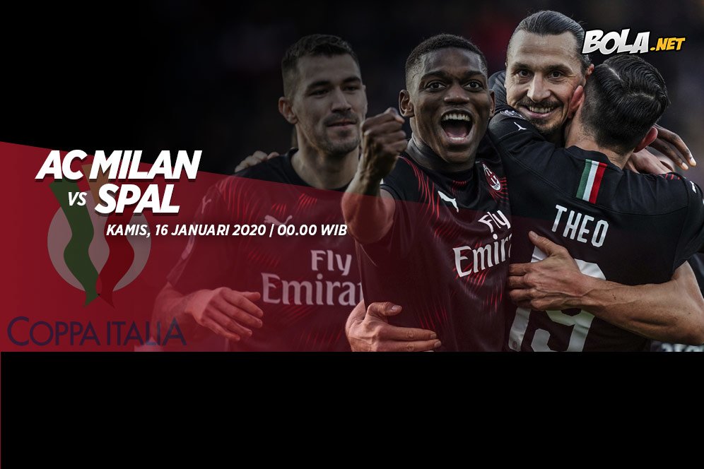Prediksi AC Milan vs SPAL 16 Januari 2020
